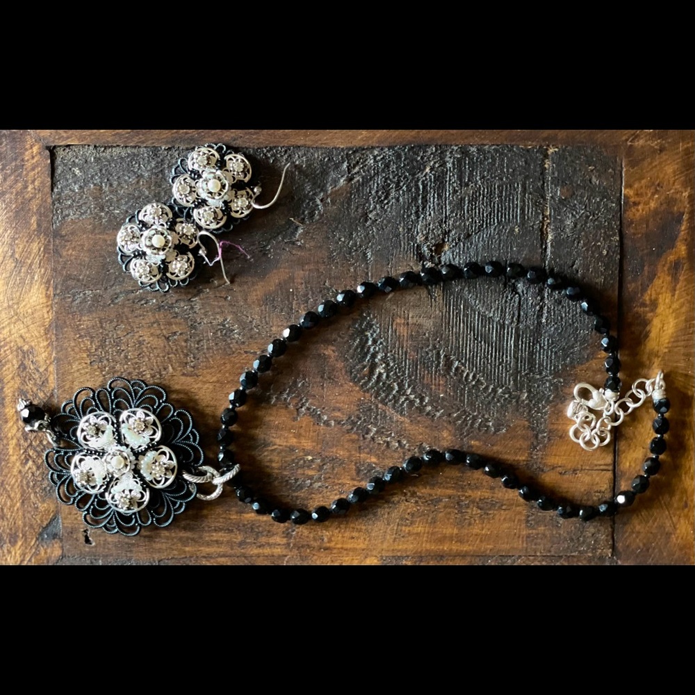 Brighton necklace earring set